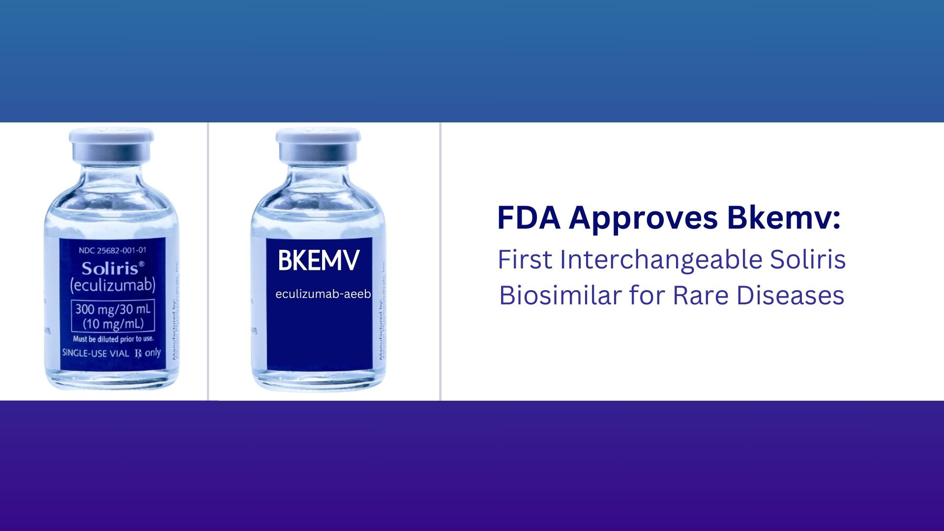 FDA Approves Bkemv